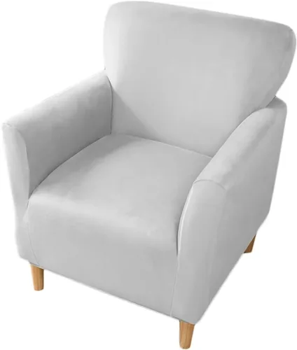 Miniatura 20 de XMAYODS Funda elástica para silla de club, fundas para silla de bañera, funda suave para sillón, protector de muebles extraíble, funda para silla