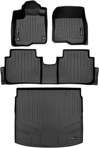 Miniatura 24 de SMARTLINER Juego de alfombrillas de primera fila para Honda CR-V 2007-2011
