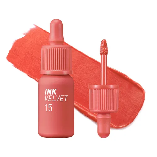 Miniatura 6 de Peripera Ink Airy Velvet - Tinte labial de alta pigmentación, ligero, suave, hidratante (030 WAKE UP CHERRY)
