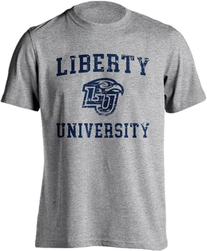 Miniatura 50 de Sport Your Gear NCAA Camiseta de manga corta retro con licencia oficial de aspecto desgastado para el día del juego, camiseta de espíritu deportivo