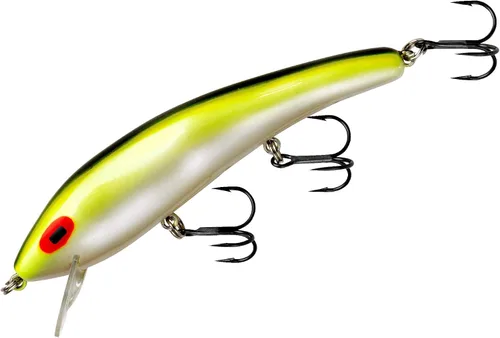 Miniatura 12 de Cotton Cordell Ripplin' Red Fin Crankbait - Señuelo de pesca, 4 1/2 pulgadas, 3/8 onzas Chrome Azul Back