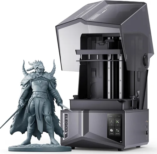 Miniatura 11 de ELEGOO Saturn 4 Ultra 16K Resina 3D Impresora 3D con 10" 16K Mono LCD y tapa abatible, calentamiento inteligente del tanque a 86.0 °F, impresión