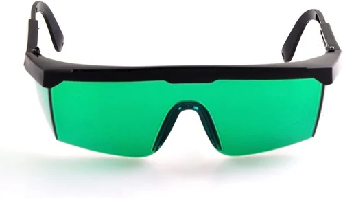 FreeMascot Gafas de seguridad láser UV y rojas para 405 nm, 445 nm, 650 nm y luz láser infrarroja para depilación, protección ocular con montura