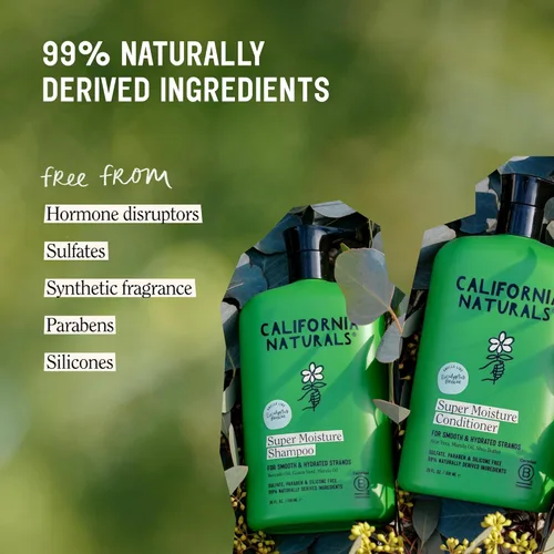Miniatura 3 de California Naturals Eucalyptus Breeze - Juego de champú y acondicionador súper hidratante para cabello seco dañado, hidratación, cuero cabelludo