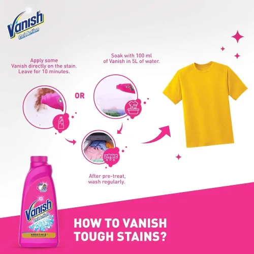 Miniatura 3 de Vanish Oxi Action - Líquido de lavado quitamanchas - 13.5 fl oz (paquete de 2)