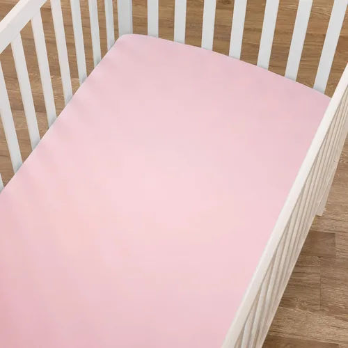 Miniatura 4 de American Baby Company Paquete de 3 sábanas bajeras para cuna 100% algodón natural de 52" x 28" - Suaves, transpirables, hipoalergénicas y delicadas