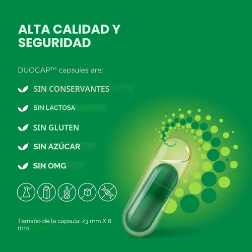 Miniatura 9 de ProCombo - El simbiótico inteligente con entrega dirigida de las buenas bacterias. Fórmula de cápsula doble y líquido para resultados rápidos. 1