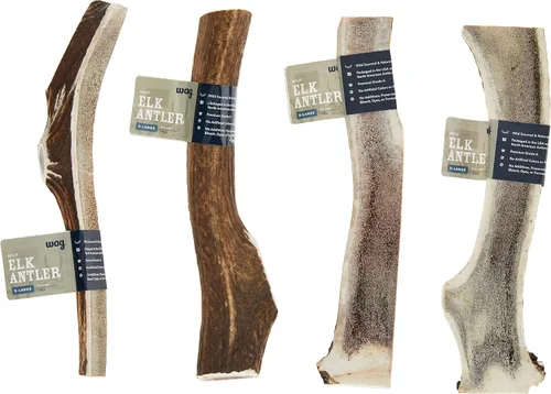 Miniatura 8 de Marca Amazon – Cuerno de alce dividido Wag con desprendimiento natural, de larga duración para masticadores agresivos, XL