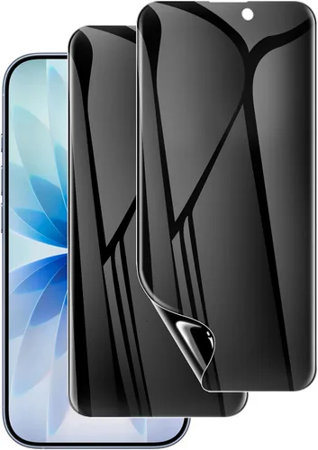 Miniatura 9 de LYWHL Paquete de 3 protectores de pantalla de privacidad para iPhone 12 Pro Max, protector de pantalla privada antiespía de vidrio templado para 12