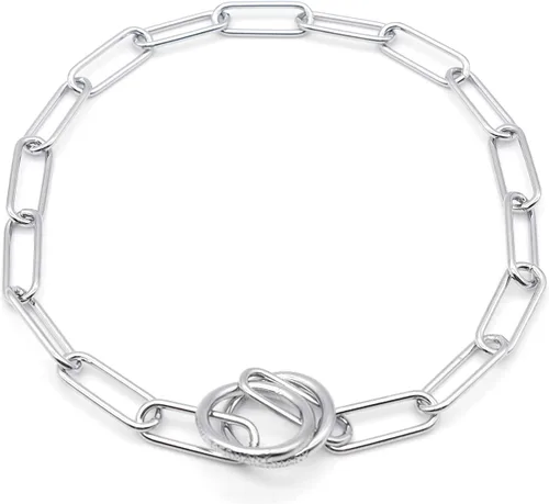 Miniatura 9 de Herm Sprenger - Collar de perro protector de piel de acero cromado - Enlace largo - Collar de entrenamiento profesional para perros pequeños