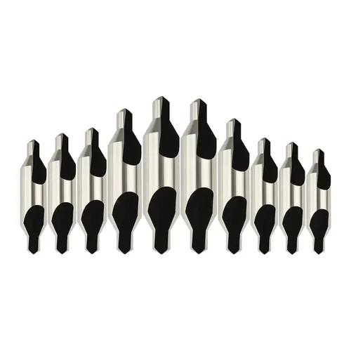 Miniatura 31 de Taladro central estándar A0.5, taladro central DRINYOUNG de acero de alta velocidad de 60 grados (Tipo A, A0.5 10pcs)