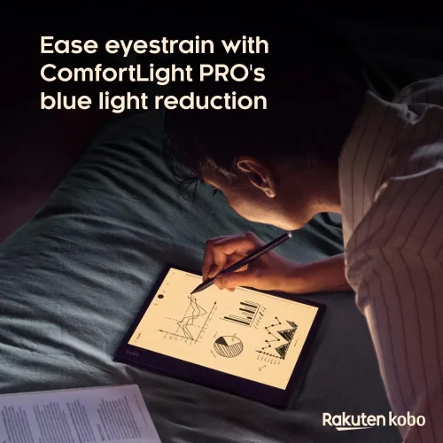 Miniatura 5 de Kobo Elipsa 2E eReader Pantalla táctil sin reflejos de 10.3 pulgadas con ComfortLight PRO Incluye Kobo Stylus 2 Brillo ajustable Wi-Fi