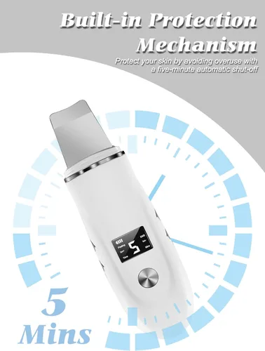 Miniatura 7 de Espátula facial 4 en 1 para limpiar los poros, espátula facial para limpieza facial profunda con cargador USB
