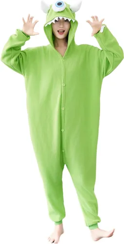 Miniatura 6 de Pijama unisex de una pieza para adultos, disfraz de Halloween y Navidad