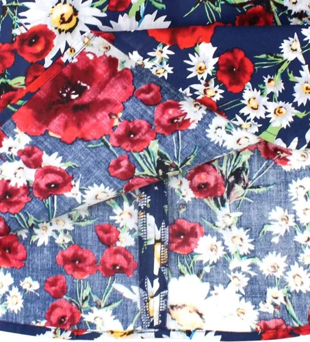 Miniatura 250 de Vestido de verano para niña, de algodón, con diseño floral