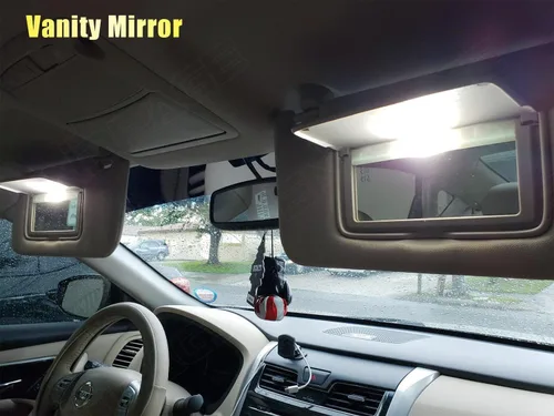 Miniatura 4 de Kit de luz interior LED para Nissan Rogue 2014 2015 2016 2017 2018 2019 2020 de 6 piezas, luz blanca de 6000K, paquete de iluminación interior LED +