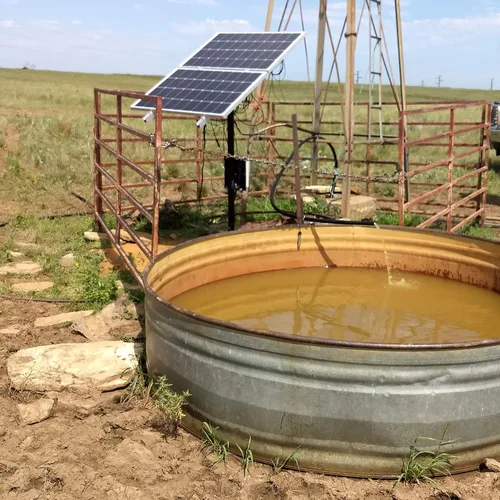Miniatura 4 de Garantía de 3 años Bomba de agua solar 24VDC Bomba sumergible profunda de acero inoxidable 316 para pozos, estanques Cabezal de 165 pies, 5.7