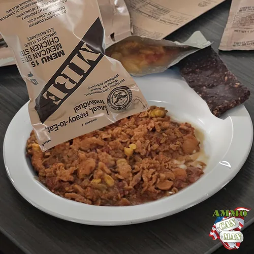 Miniatura 7 de MREs (Comidas listas para comer) genuino excedente militar de Estados Unidos sabores variados