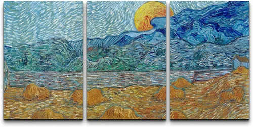 Miniatura 172 de Lienzo decorativo para pared - cuadro con estampado Giclée para decoración del hogar Noche estrellada sobre el Ródano