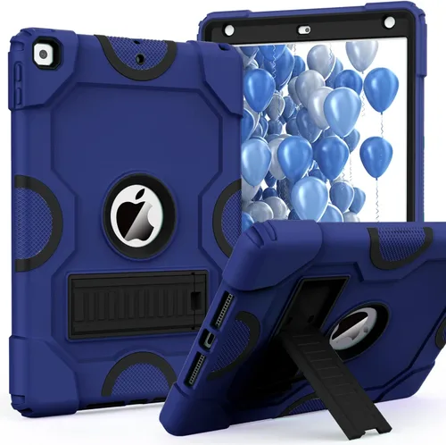 Miniatura 21 de ZoneFoker - Funda para iPad de 9.ª generación, funda para iPad de 8.ª y 7.ª generación, funda para iPad de 10.2 pulgadas 2021/2020/2019, funda Negro