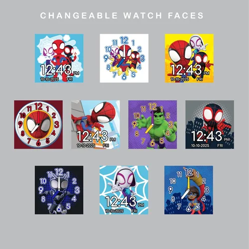 Miniatura 5 de Accutime Spidey SPF4016AZ - Reloj de cuarzo para niño RojoAzul Reloj inteligente Spidey