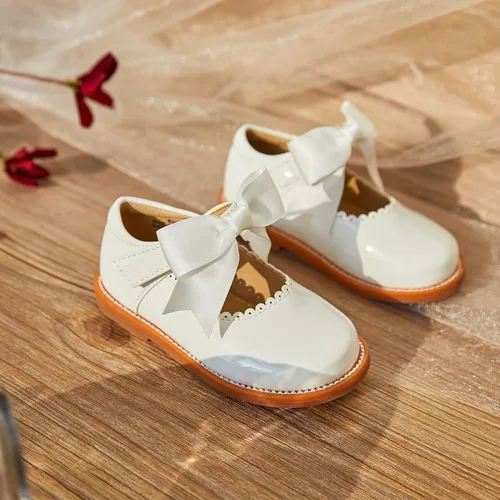 Miniatura 3 de Felix & Flora - Zapatos planos de vestir estilo Mary Jane para niña pequeña, zapatillas de ballet para niña, zapatos para fiestas y escuela
