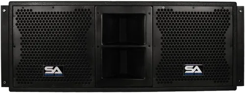 Miniatura 3 de Seismic Audio - SALA-210-Pair - Par de altavoces pasivos de 2x10 Line Array con controladores de compresión duales - Banda PA/DJ Live Sound