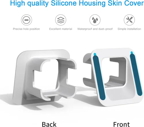 Miniatura 2 de HOLACA Soporte de ventana para Wyze Cam v3/v3 pro/v4, 20 grados de inclinación (arriba/abajo/izquierda/derecha) Soporte de montaje flexible adhesivo