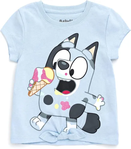 Miniatura 6 de Bluey Paquete de 4 camisetas para niñas de niños pequeños a niños pequeños
