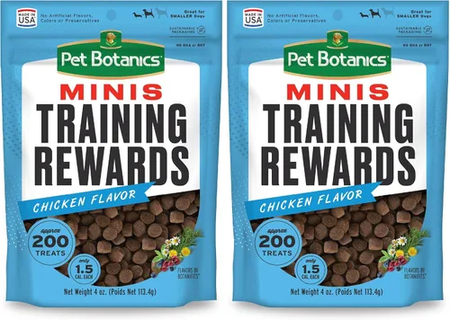 Miniatura 14 de Pet Botanics Bolsa de 20 oz. Premio de Entrenamiento Suave y Masticable, Sabor a Pollo, con 500 Golosinas por Bolsa, La Elección de los Mejores
