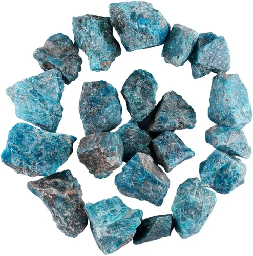 Miniatura 9 de SUNYIK Piedras naturales crudas, cristales de roca rugosa para pulir y lijar, piedras surtidas, 1 libra (alrededor de 460 gramos)