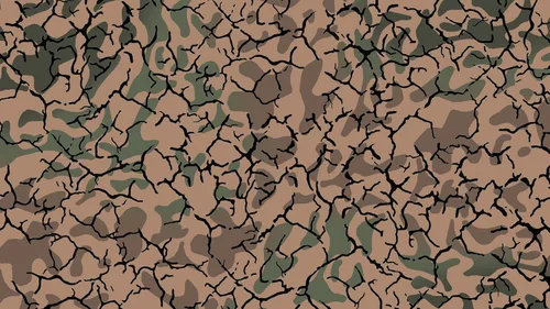 Miniatura 2 de Acid Tactical® Paquete de 2 plantillas de pintura en aerosol para aerógrafo de camuflaje multicámara de corteza de corteza de 9 x 14 – pistola