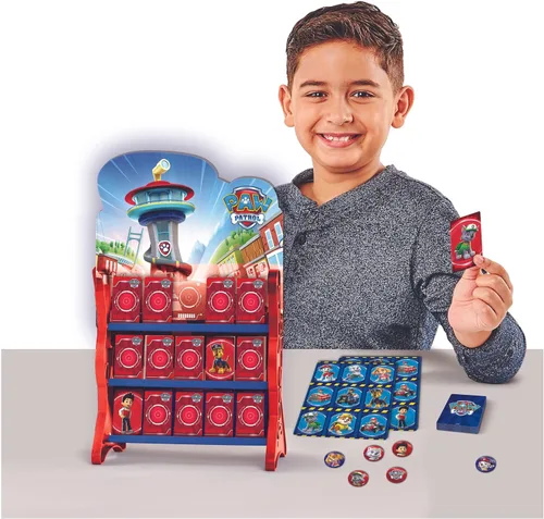 Miniatura 5 de Spin Master Games Patrulla Canina, juegos HQ Juegos de mesa para niños Damas Tic Tac Toe Memory Match Bingo Go Fish Juegos de cartas de Paw Patrol