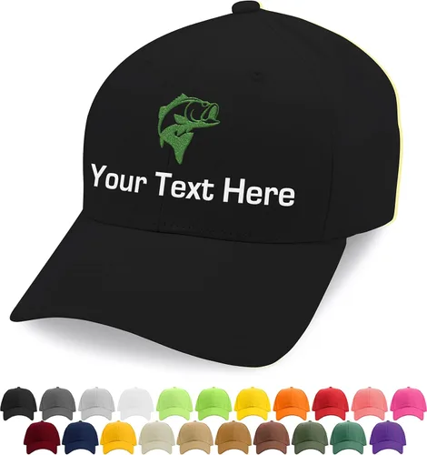 Gorra de béisbol bordada personalizada para hombres y mujeres, 35 iconos, 24 colores de gorra, 18 colores de hilos, regalos de cumpleaños para papá,