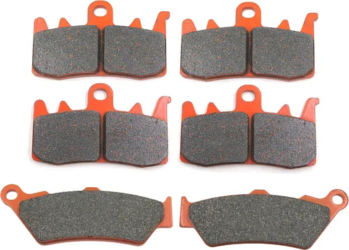 Miniatura 2 de SMT-Replacemenet de FA630 FA209 Pastillas de freno de fibra de carbono delanteras y traseras compatibles con BMW R 1200 GS Adventure 13-15 R 1200 RT