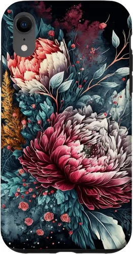 Miniatura 25 de Winter Floral Flower Design Case for iPhone 17