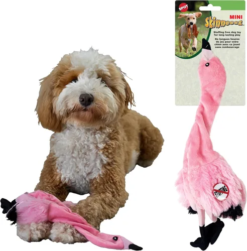 Miniatura 22 de SPOT Skinneeez - Juguete para perros sin relleno con chirriador para todos los perros. Juguete de tira y afloja para razas pequeñas y grandes. 23