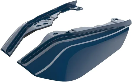 Miniatura 2 de Advanblack Deflectores de aire Road Glide de marco medio 2024 compatibles con Harley Touring Street Glide, Road King, Electra Glide, 2009-2025