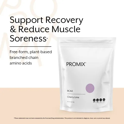 Miniatura 4 de Promix Nutrition Polvo BCAA con aminoácidos esenciales, cereza limada