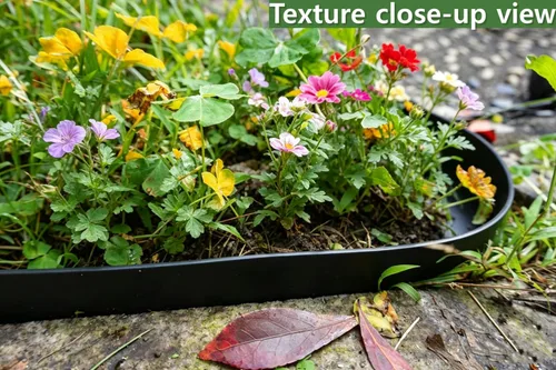 Miniatura 3 de Kit de Bordes Paisajísticos de Jardín Duradero Sin Excavación, Borde de Césped de Plástico Negro de 2 Pulgadas de Alto con 72 Picos de Anclaje