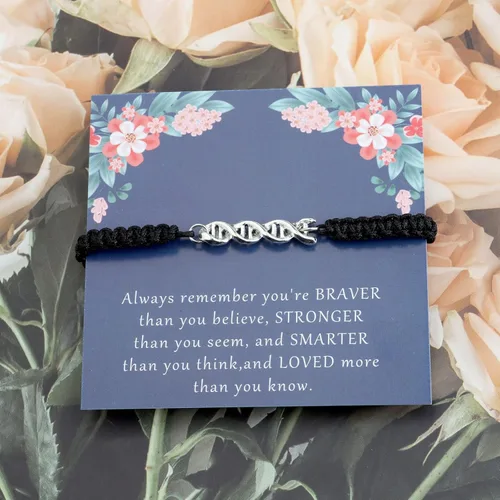 Miniatura 3 de KUIYAI Biology Chemistry - Regalo de ciencia atómica, regalo de graduación para estudiante, regalo de ADN para científico, regalo de recuerdo siempre