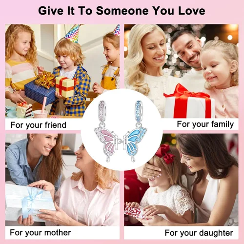 Miniatura 291 de Abalorios de plata de ley 925 con letras de la A ~ Z, para pulseras, collares, Día de San Valentín, Día de la Madre, joyería regalos para mujeres