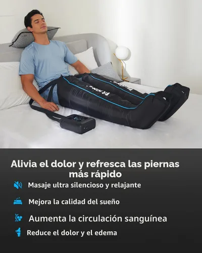 Miniatura 3 de FIT KING Sistema Profesional de Recuperación de Piernas con Compresión de Aire, Botas de Masaje de Compresión de Piernas Recargables y Sin Cable