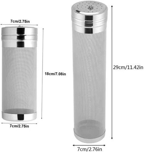Miniatura 2 de Filtro de tolva seca de cerveza, malla fina Barriles de 400 micrones, cartucho para el hogar, filtro de cerveza de café, filtro de cubo de vino
