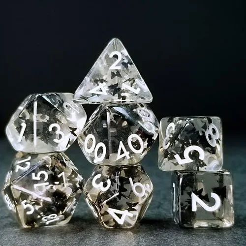 Miniatura 23 de Sage's Portal Familiars and Reagents - Juego de dados de resina para DND, juego de dados poliédricos para Dungeons and Dragons RPG de mesa TTRPG