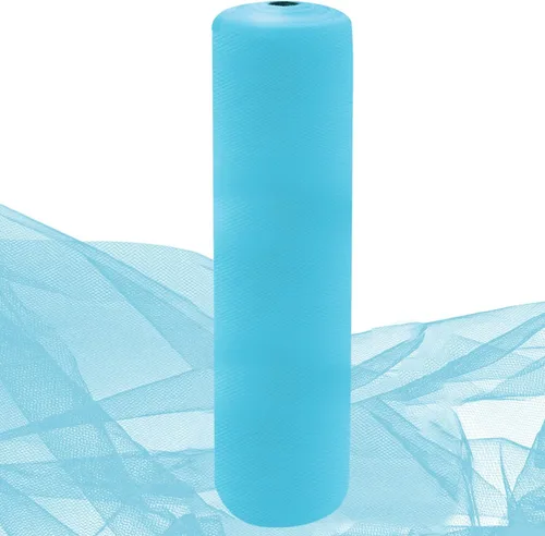 Miniatura 47 de Rollos de tela de tul dorado antiguo de 54 pulgadas por 10 yardas, rollo de tela de tul para bodas, decoraciones de Navidad, envoltura de regalos