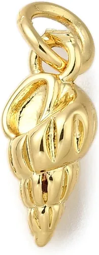 Miniatura 27 de FASHEWELRY 20 dijes de abejas de latón chapados en oro de 18 quilates, dijes de abeja dorados, dijes de joyería rellenos de oro con anillo de salto