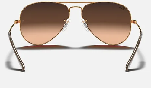 Miniatura 9 de Ray-Ban RB3025 - Lentes de sol de aviador de metal para hombre y mujer + paquete con kit de cuidado de gafas iWear de diseñador