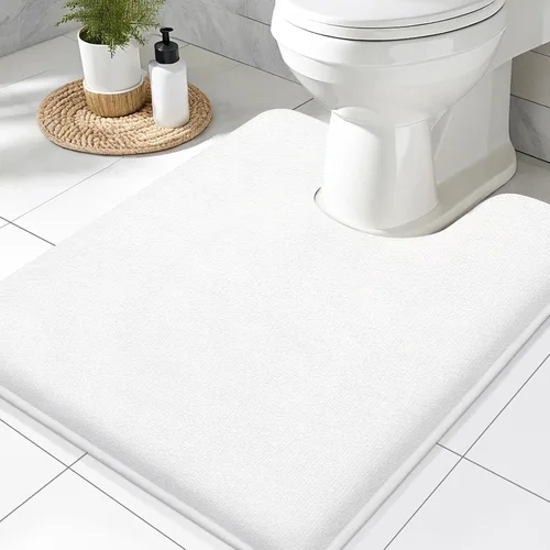 Miniatura 46 de Smiry Tapetes de Baño de Espuma Viscoelástica 36 x 24 pulgadas, Tapetes de Baño Extra Suaves y Absorbentes, Alfombra Antideslizante Lavable