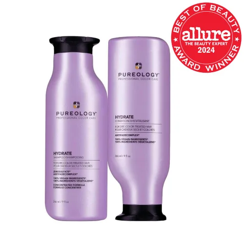 Miniatura 2 de Pureology Kit de Champú y Acondicionador Hidratante - Para Cabello Seco, Medio a Grueso y Teñido, Suaviza y Hidrata Profunda, Sin Sulfatos
